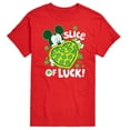 thumbnail image 1 of Disney - Slice Of Luck - Men's Short Sleeve Graphic T-Shirt, 1 of 5