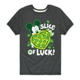 thumbnail image 1 of Disney - Slice Of Luck - Toddler And Youth Short Sleeve Graphic T-Shirt, 1 of 5
