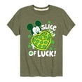 thumbnail image 1 of Disney - Slice Of Luck - Toddler And Youth Short Sleeve Graphic T-Shirt, 1 of 5