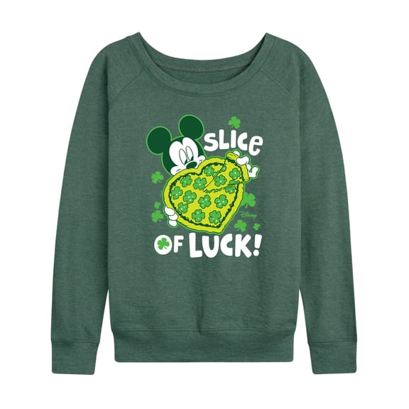 Disney - Slice Of Luck - Women's Lightweight French Terry Long Sleeve Shirt