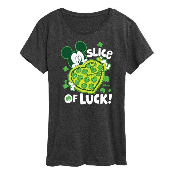 Disney - Slice Of Luck - Women's Short Sleeve Graphic T-Shirt