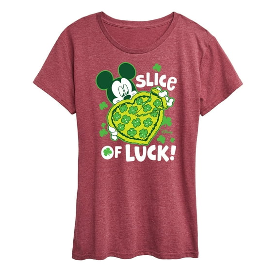 Disney - Slice Of Luck - Women's Short Sleeve Graphic T-Shirt