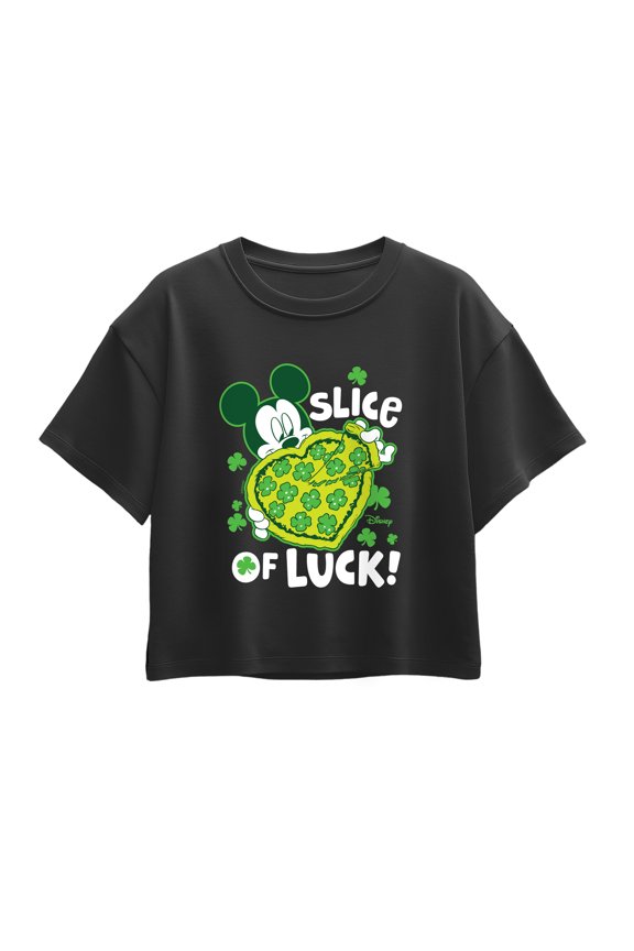 - Slice Of Luck - Youth Girls Boxy T-Shirt