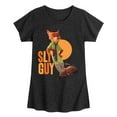thumbnail image 1 of Disney - Sly Guy - Toddler & Youth Girls Short Sleeve Graphic T-Shirt, 1 of 5
