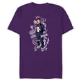 thumbnail image 1 of Disney Sneakerella El Sneaker Psychic Artist - Short Sleeve Blended T-Shirt for Adults - Customized-Purple, 1 of 5
