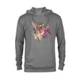 thumbnail image 1 of Disney Sneakerella El and Kira King Jump - Pullover Hoodie for Adults - Customized-Graphite Heather, 1 of 5