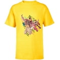 thumbnail image 1 of Disney Sneakerella El and Kira King Jump - Short Sleeve T-Shirt for Kids - Customized-Yellow, 1 of 5