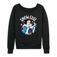 thumbnail image 1 of Disney - Snow Cute - Women's Lightweight French Terry Long Sleeve Shirt, 1 of 5