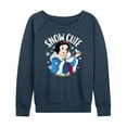 thumbnail image 1 of Disney - Snow Cute - Women's Lightweight French Terry Long Sleeve Shirt, 1 of 5