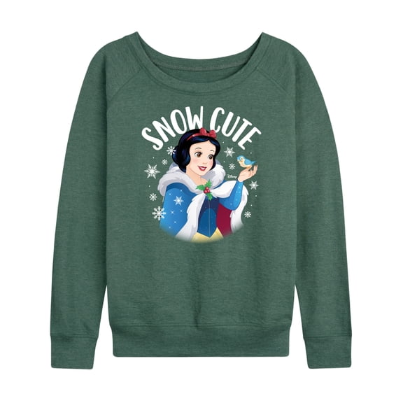 Disney - Snow Cute - Women's Lightweight French Terry Long Sleeve Shirt