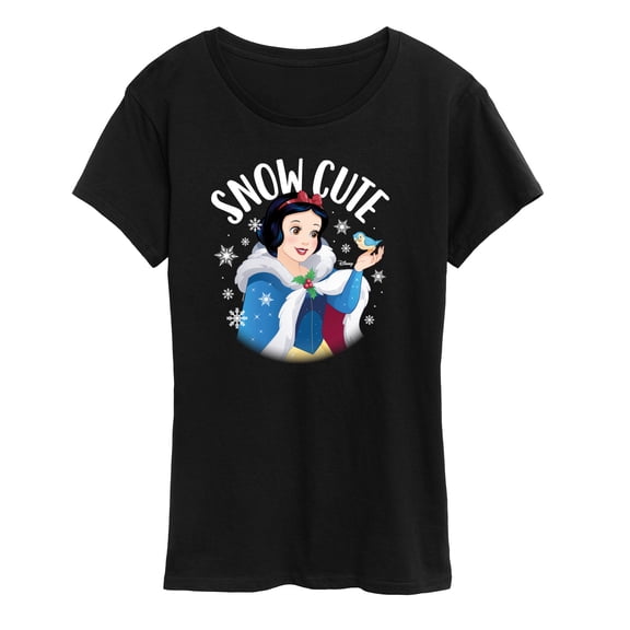 Disney - Snow Cute - Women's Short Sleeve Graphic T-Shirt
