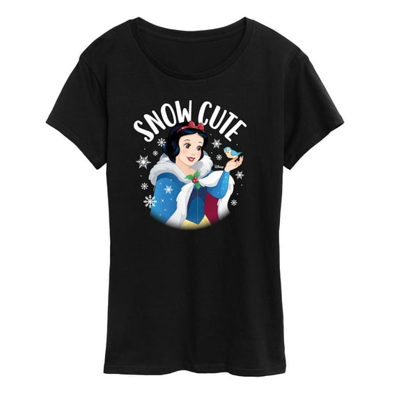 Disney - Snow Cute - Women's Short Sleeve Graphic T-Shirt