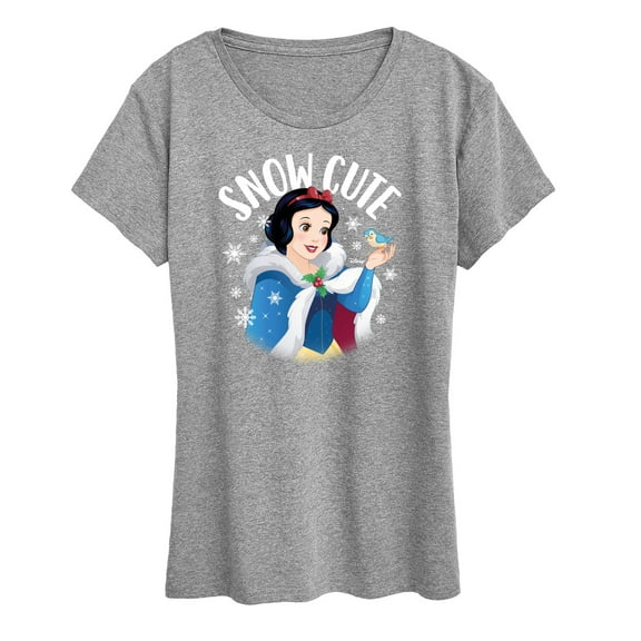 Disney - Snow Cute - Women's Short Sleeve Graphic T-Shirt