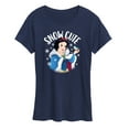 thumbnail image 1 of Disney - Snow Cute - Women's Short Sleeve Graphic T-Shirt, 1 of 5