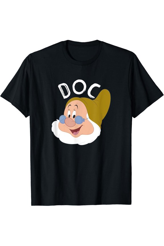 Disney Snow White And The Seven Dwarfs Doc Face T-Shirt