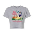 thumbnail image 1 of Disney - Snow White Be Kind - Juniors Cropped Cotton Blend T-Shirt, 1 of 4