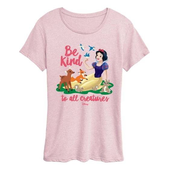 Disney - Snow White Be Kind - Women's Short Sleeve Graphic T-Shirt