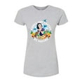 thumbnail image 1 of Disney - Snow White Distracted By Nature - Juniors Fitted Graphic T-Shirt, 1 of 4