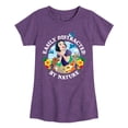 thumbnail image 1 of Disney - Snow White Distracted By Nature - Toddler & Youth Girls Short Sleeve Graphic T-Shirt, 1 of 4