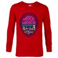 thumbnail image 1 of Disney Snow White Evil Queen’s Magic Mirror Humorous - Long Sleeve T-Shirt for Men - Customized-New Red, 1 of 5