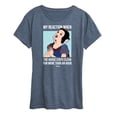 thumbnail image 1 of Disney - Snow White House Stays Clean Women's Short Sleeve Graphic T-Shirt, 1 of 4