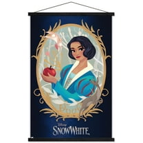 Disney Snow White: Live Action - Illustrated Snow White Wall Poster with Magnetic Frame, 22.375" x 34"