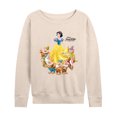 thumbnail image 1 of Disney - Snow White Poster Lightweight French Terry Wide Neck Long Sleeve Graphic Shirt, 1 of 4