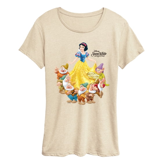Disney - Snow White Poster - Women's Short Sleeve Graphic T-Shirt