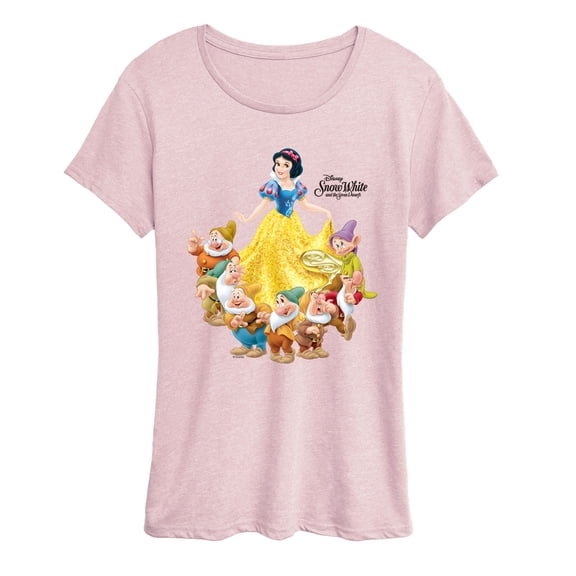 Disney - Snow White Poster - Women's Short Sleeve Graphic T-Shirt