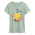 thumbnail image 1 of Disney - Snow White Poster - Women's Short Sleeve Graphic T-Shirt, 1 of 3
