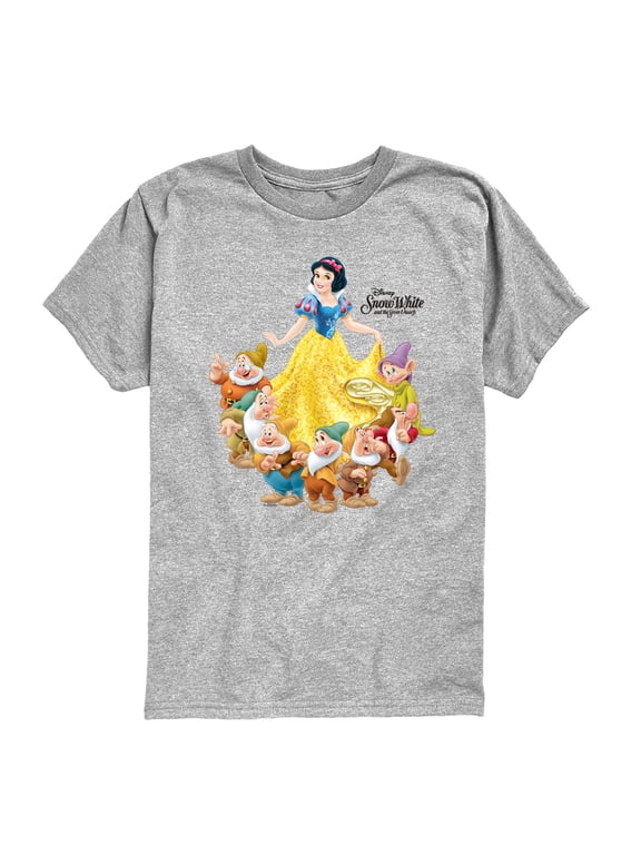 - Snow White Poster Boys' Short Sleeve Graphic T-Shirt
