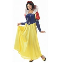 Disney Snow White Princess Women's Halloween Fancy-Dress Costume for Adult, S