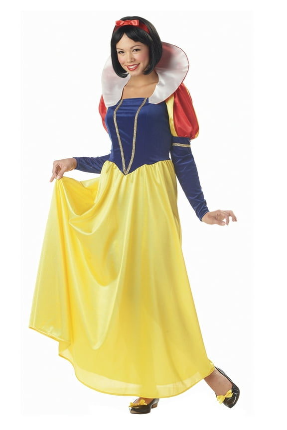 Disney Snow White Princess Women's Halloween Fancy-Dress Costume for Adult, S
