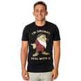 thumbnail image 1 of Disney Snow White Shirt Men's Im Grumpy Deal With It Short Sleeve Tee, 1 of 5