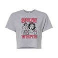 thumbnail image 1 of Disney - Snow White Sketch  - Juniors Cropped Cotton Blend T-Shirt, 1 of 4