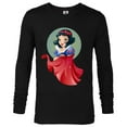 thumbnail image 1 of Disney Snow White Stylized T-Shirt - Long Sleeve T-Shirt for Men - Customized-Black, 1 of 5