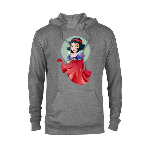 Disney Snow White Stylized T-Shirt - Pullover Hoodie for Adults - Customized-Graphite Heather