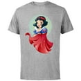thumbnail image 1 of Disney Snow White Stylized T-Shirt - Short Sleeve Cotton T-Shirt for Adults - Customized-Athletic Heather, 1 of 5