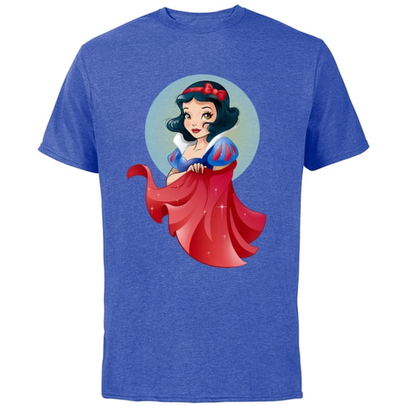 Disney Snow White Stylized T-Shirt - Short Sleeve Cotton T-Shirt for Adults - Customized-Royal Heather