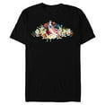thumbnail image 1 of Disney Snow White & The Seven Dwarf's 85th Anniversary - Short Sleeve Blended T-Shirt for Adults - Customized-Black, 1 of 5