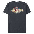 thumbnail image 1 of Disney Snow White & The Seven Dwarf's 85th Anniversary - Short Sleeve Blended T-Shirt for Adults - Customized-Navy Heather, 1 of 5