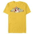 thumbnail image 1 of Disney Snow White & The Seven Dwarf's 85th Anniversary - Short Sleeve Blended T-Shirt for Adults - Customized-Yellow, 1 of 5