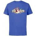 thumbnail image 1 of Disney Snow White & The Seven Dwarf's 85th Anniversary - Short Sleeve Cotton T-Shirt for Adults - Customized-Royal Heather, 1 of 5