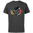 thumbnail image 1 of Disney Snow White & The Seven Dwarf's Just One Bite - Short Sleeve Cotton T-Shirt for Adults - Customized-Charcoal, 1 of 5