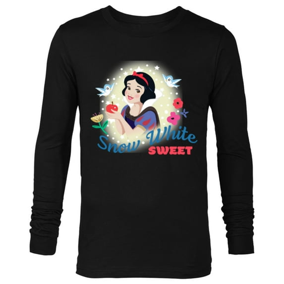 Disney Snow White & The Seven Dwarf's Sweet - Long Sleeve T-Shirt for Men - Customized-Black