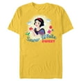 thumbnail image 1 of Disney Snow White & The Seven Dwarf's Sweet - Short Sleeve Blended T-Shirt for Adults - Customized-Yellow, 1 of 5