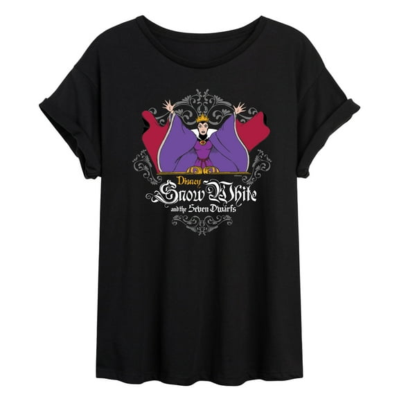 Disney Snow White & The Seven Dwarfs - Evil Queen - Women's Oversized T-Shirt