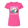 thumbnail image 1 of Disney Snow White & The Seven Dwarfs - Sleep for Fun - Juniors Fitted Graphic T-Shirt, 1 of 5