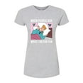 thumbnail image 1 of Disney Snow White & The Seven Dwarfs - Sleep for Fun - Juniors Fitted Graphic T-Shirt, 1 of 5