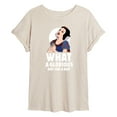 thumbnail image 1 of Disney Snow White & The Seven Dwarfs - What A Glorious Day for a Nap - Juniors Ideal Flowy Muscle T-Shirt, 1 of 5